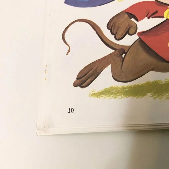 Vintage  1978 Dumbo Walt Disneys Storyteller Book only NO Tape - Picture 10 of 15